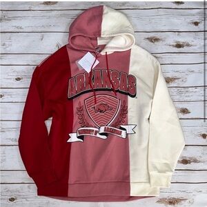 Razorback Color block hoodie